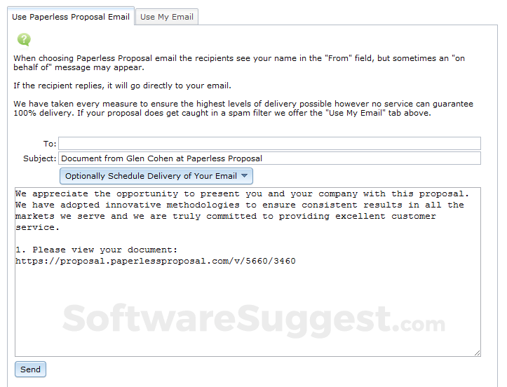 Paperless Proposal Small Screenshot 6